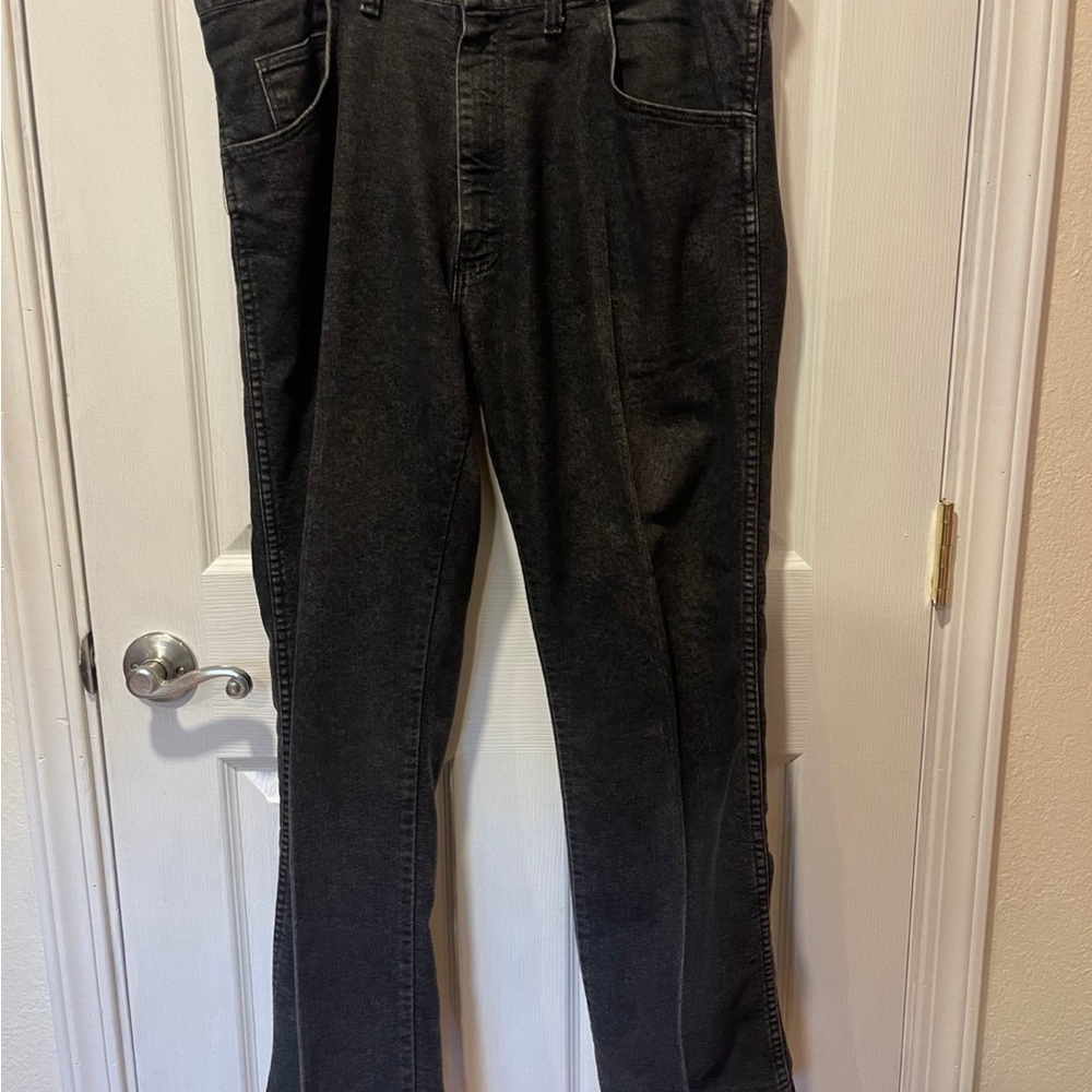 Wrangler Dark Gray Denim 36x30 Jeans